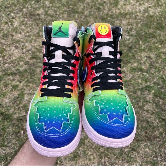 NIKE AIR JORDAN 1 HIGH JBALVIN - Picture 2 of 4